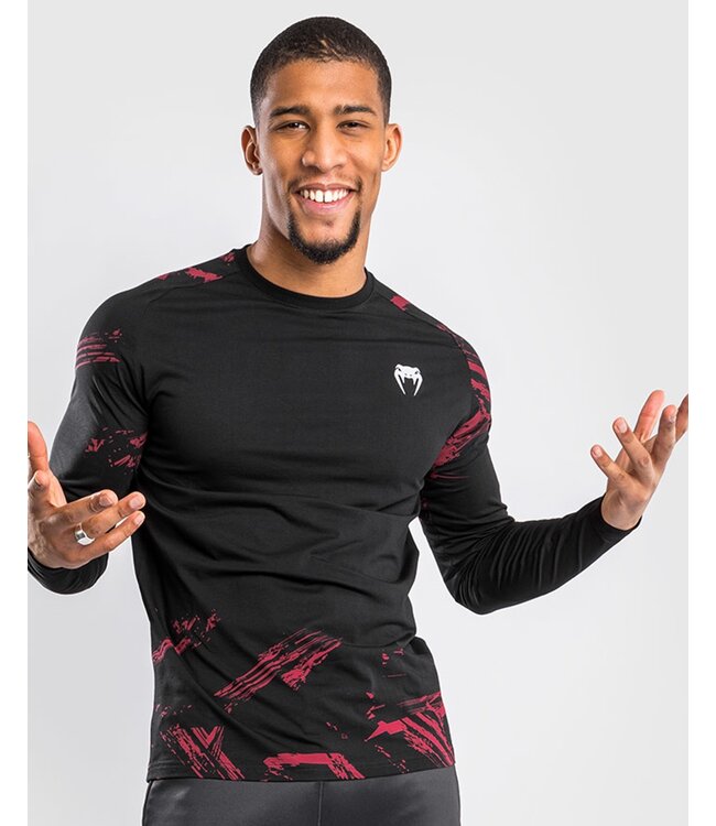 UFC UFC Venum Authentic Fight Week 2.0 L/S Shirt Black Red