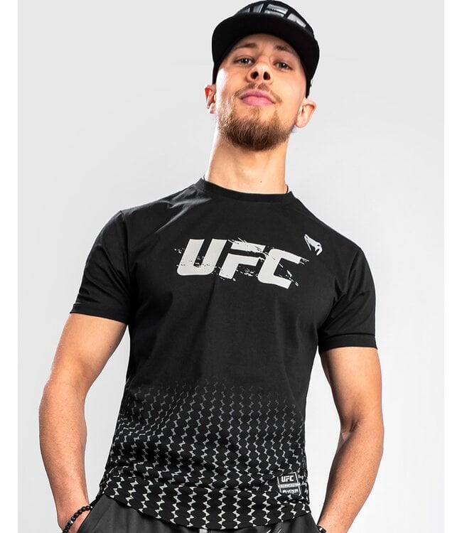 UFC UFC Venum Authentic Fight Week 2.0 T-Shirt Black White