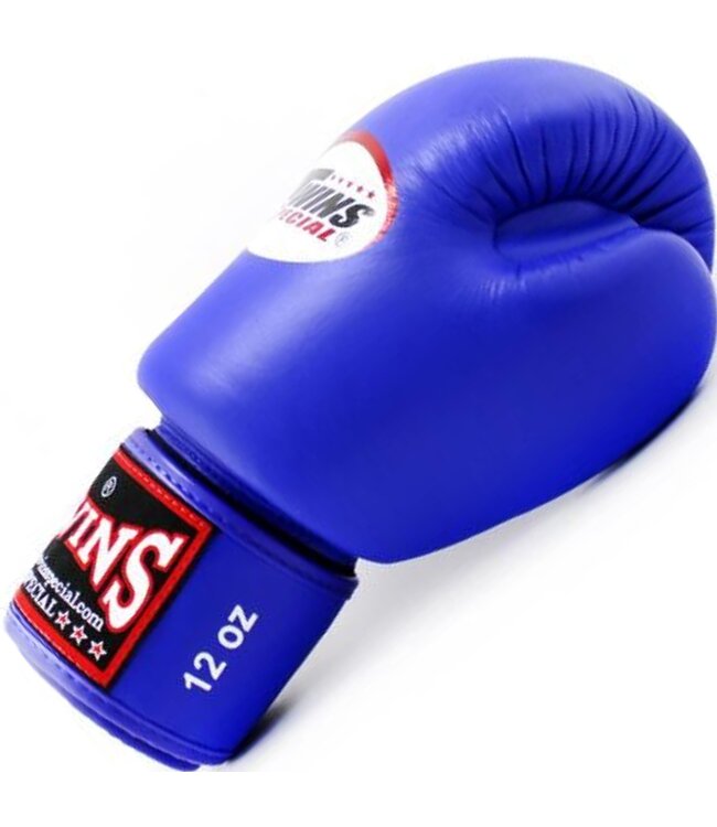 Twins Special BGVL3 Leather Boxing Gloves Royal Blue – Muay Thai & Kickboxing