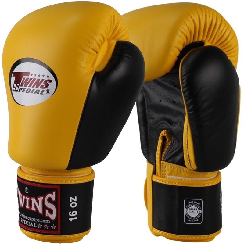 Twins Special Twins Muay Thai Kickboxing Gloves BGVL 3 Yellow Black
