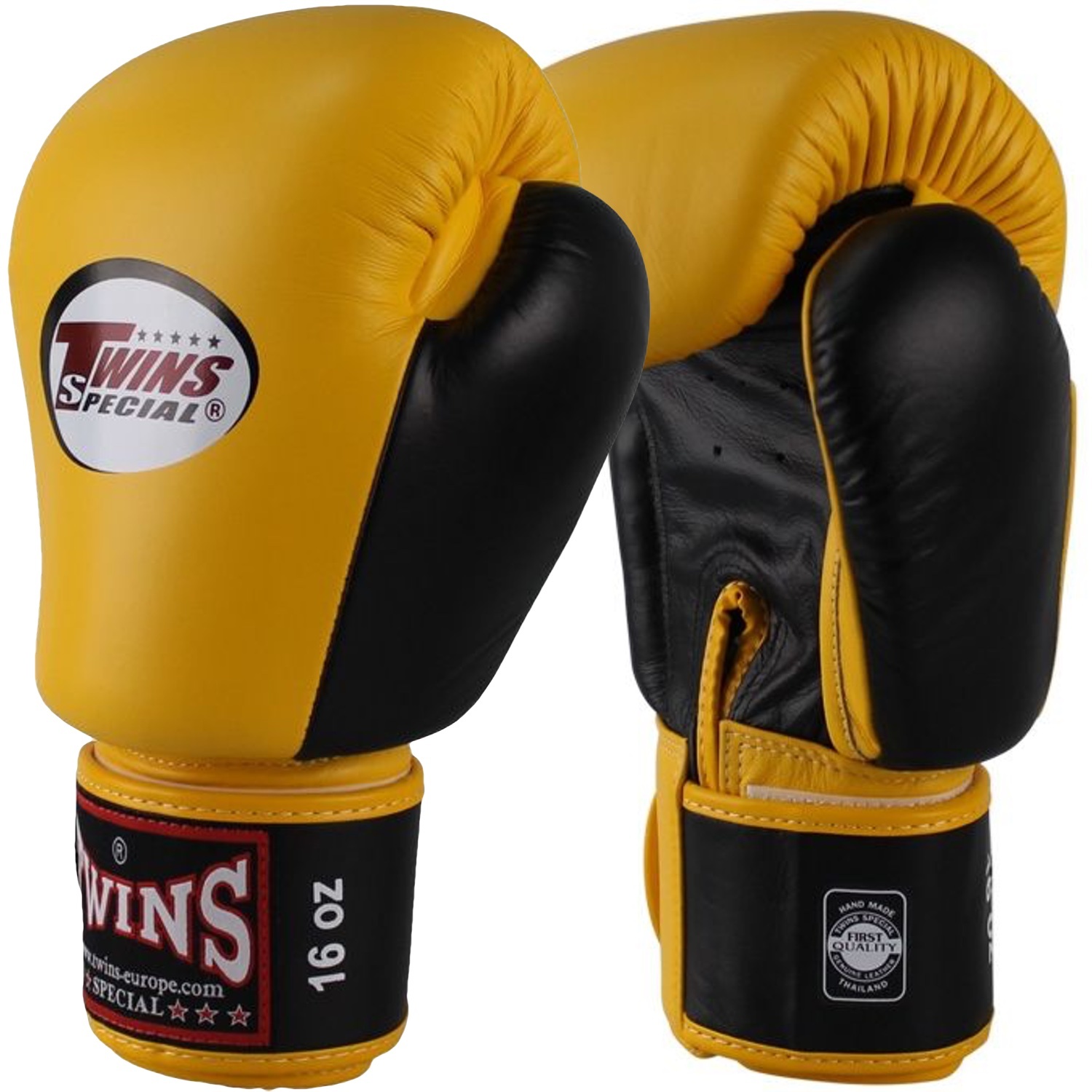 Black and yellow sales boxing gloves