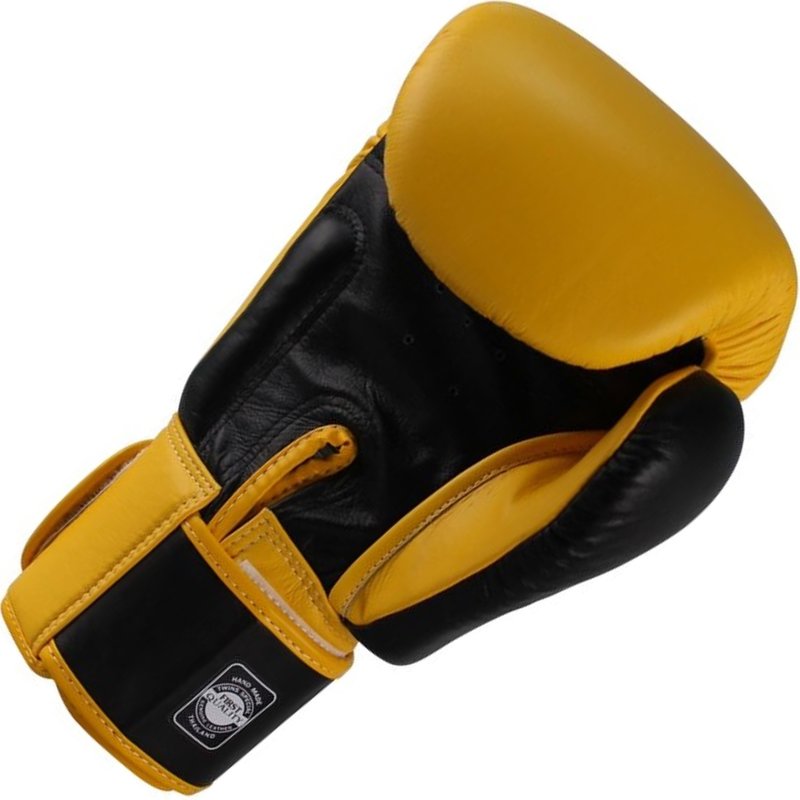 Twins Special Twins Muay Thai Kickboxing Gloves BGVL 3 Yellow Black