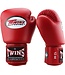 Twins Muay Thai Leather Kickboxing Gloves BGVL 3 Red