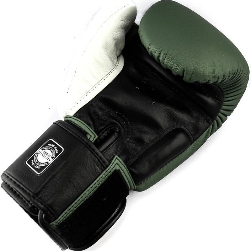 Twins Special Twins Boxing Gloves BGVL 3 Olive Green Black White