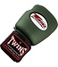 Twins Special BGVL3 Leder Boxhandschuhe Olivgrün Schwarz Weiß – Muay Thai & Kickboxen