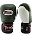 Twins Special BGVL3 Leren Bokshandschoenen Olijfgroen Zwart Wit – Muay Thai & Kickboksen
