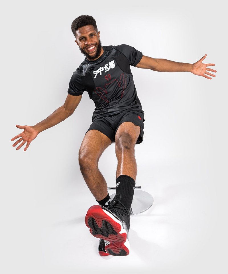 Venum OKINAWA 3.0 Sports Leggings Compression Tights Black Red