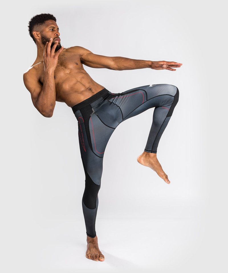 Venum Venum OKINAWA 3.0 Sportlegging Zwart Rood