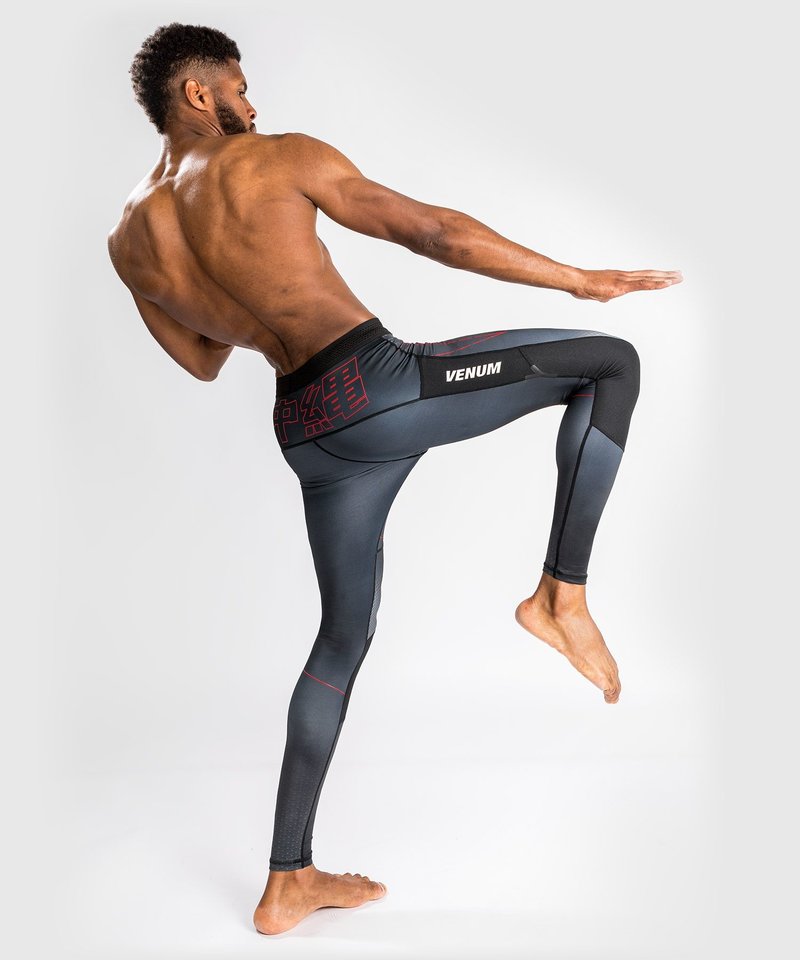 Venum Venum OKINAWA 3.0 Sportlegging Zwart Rood