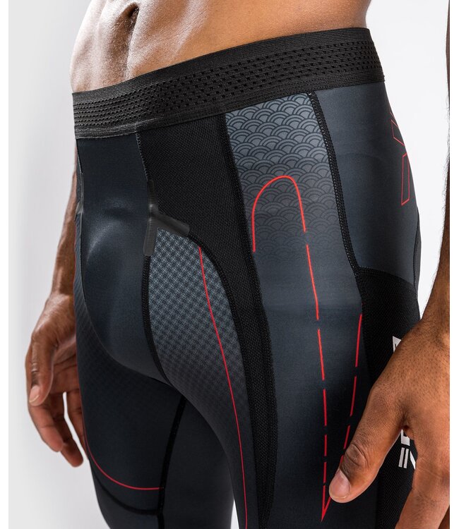 Venum OKINAWA 3.0 Sportlegging Zwart Rood