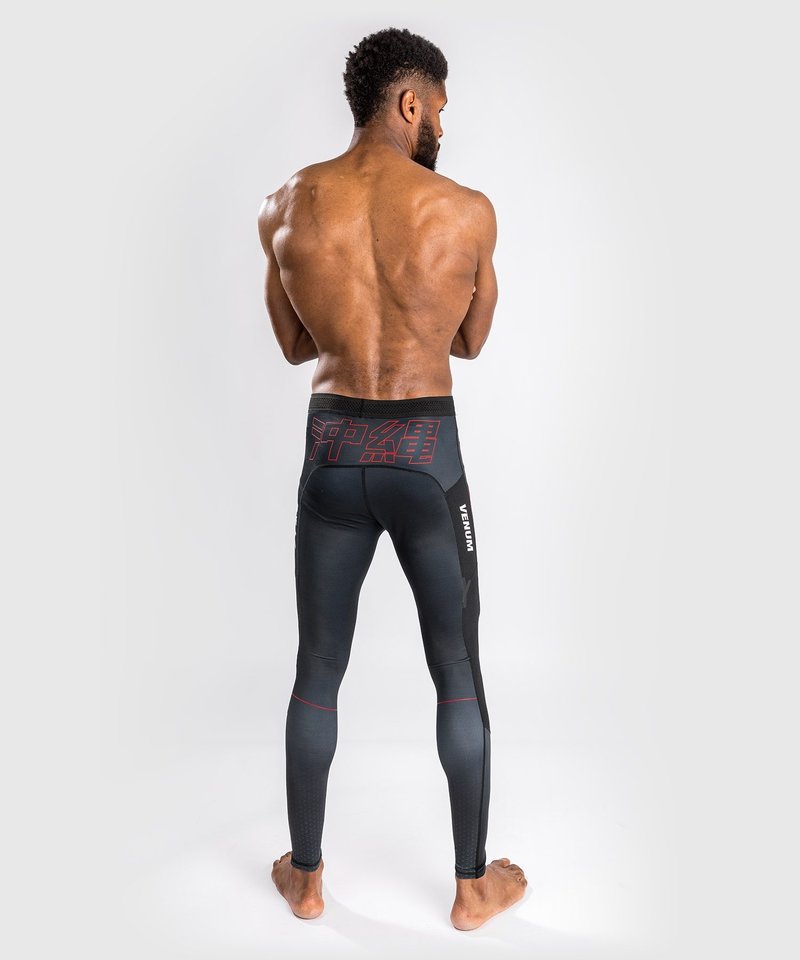 Venum Venum OKINAWA 3.0 Sportlegging Zwart Rood