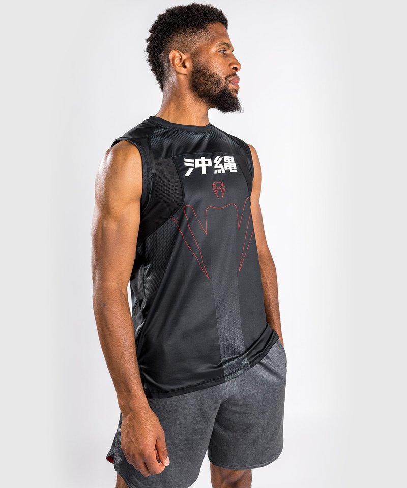 Venum Venum OKINAWA 3.0 Dry Tech Tanktop Schwarz Rot