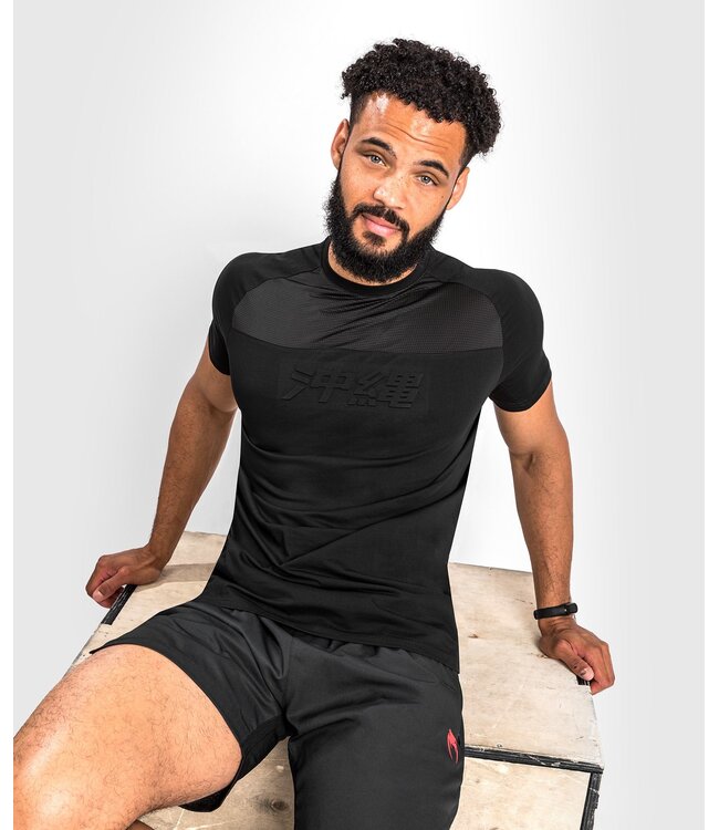 Venum Venum OKINAWA 3.0 Casual T-shirt Zwart Rood