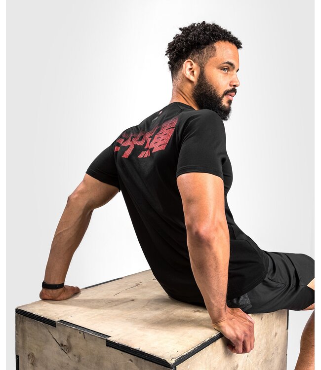 Venum Venum OKINAWA 3.0 Casual T-shirt Zwart Rood