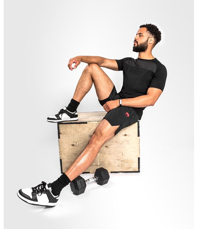 Venum OKINAWA 3.0 Casual T-shirt Zwart Rood