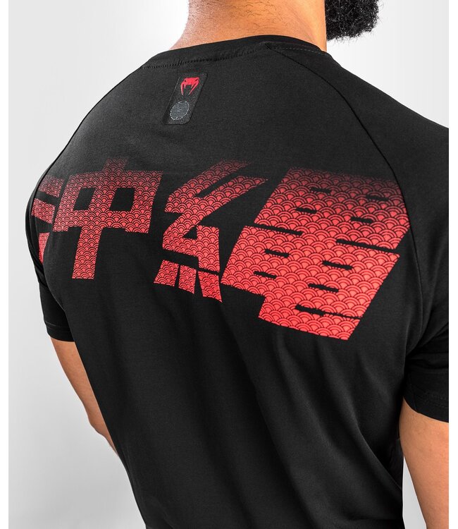 Venum OKINAWA 3.0 Casual T-Shirt Schwarz Rot