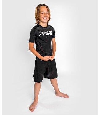 Venum Venum OKINAWA 3.0 Rash Guard Kids Zwart Rood