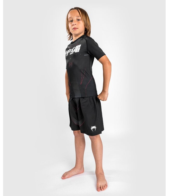 Venum OKINAWA 3.0 Rash Guard Kids Zwart Rood