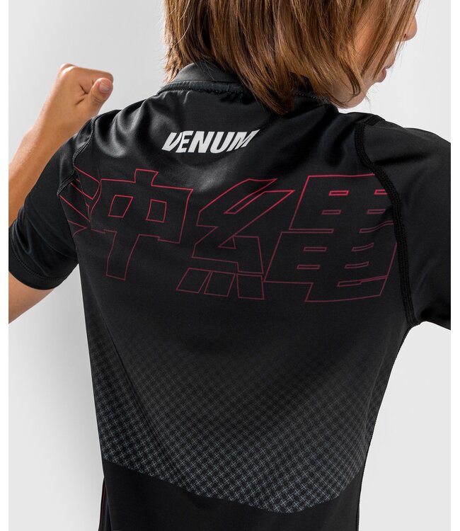 Venum OKINAWA 3.0 Rashguard S/S Kids Black Red
