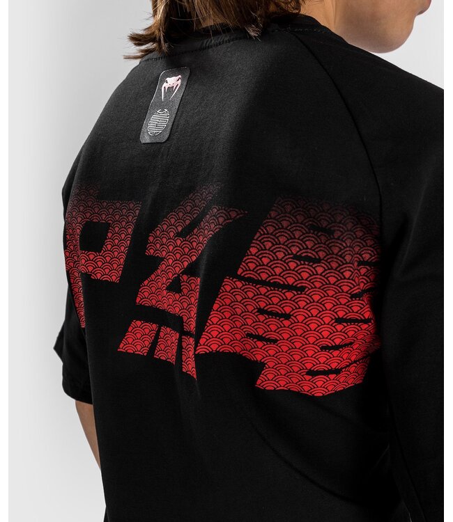 Venum OKINAWA 3.0 T-Shirt Kinder Schwarz Rot