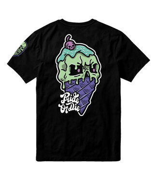 PRiDEorDiE PRiDEorDiE T Shirt Ice Cream Zwart