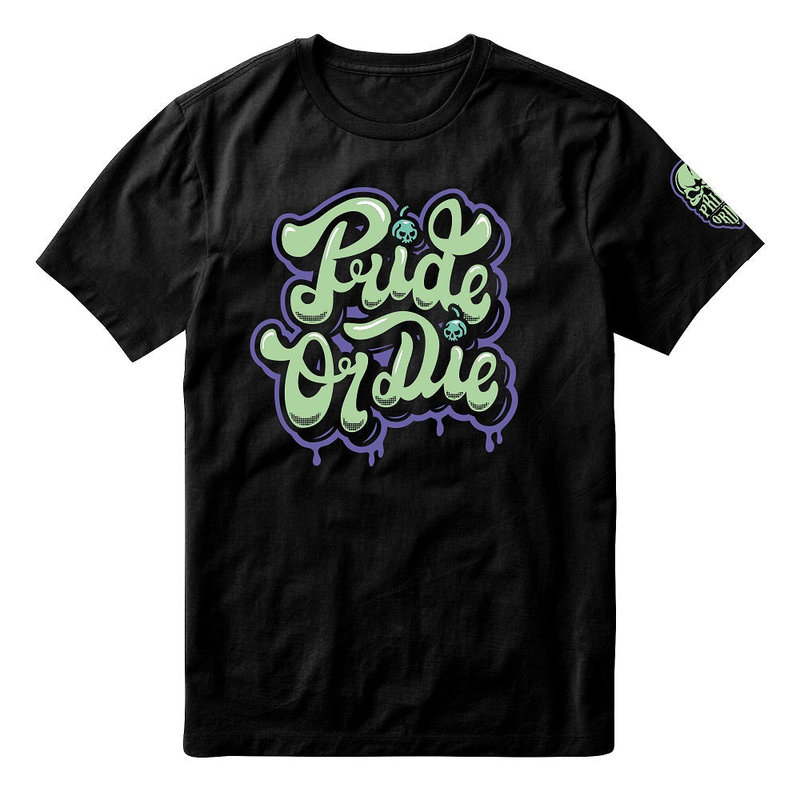 Pride or Die PRiDEorDiE T-Shirt Ice Cream Schwarz