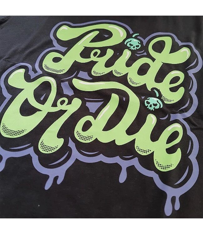 Pride or Die PRiDEorDiE T Shirt Ice Cream Zwart