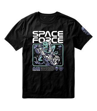 PRiDEorDiE PRiDEorDiE T Shirt SPACE FORCE Zwart