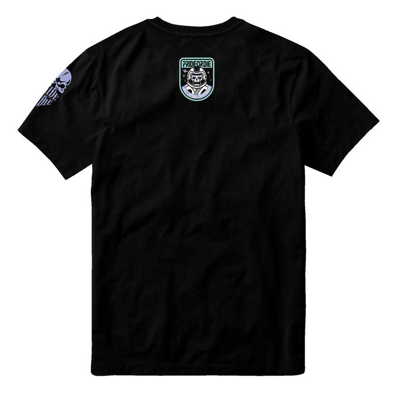 Pride or Die PRiDE or DiE T-Shirt Space Force Black