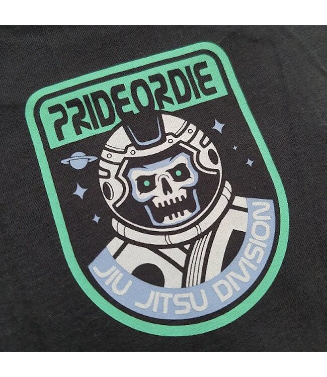 PRiDEorDiE T Shirt SPACE FORCE Zwart