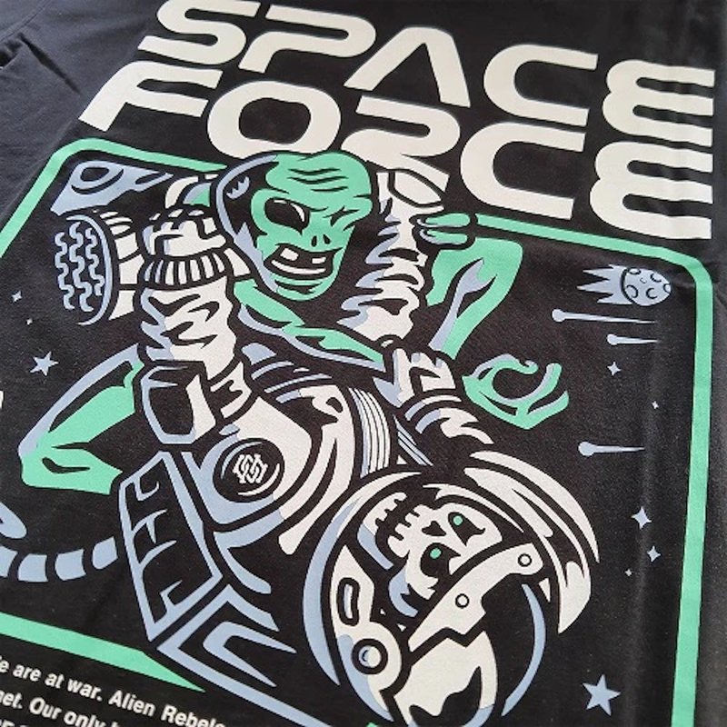 Pride or Die PRiDE or DiE T-Shirt Space Force Black