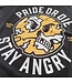 PRiDE or DiE T-Shirt Stay Angry Black