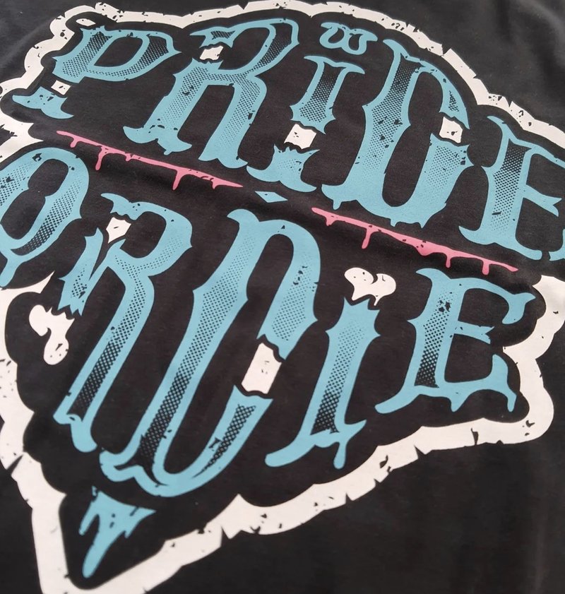 Pride or Die PRiDE or DiE T-Shirt Z-Camp Black