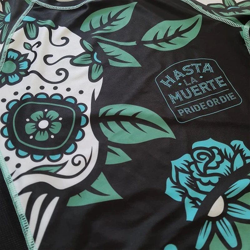 Pride or Die PRiDE of Die Hasta La Muerte Until Death Rash Guard