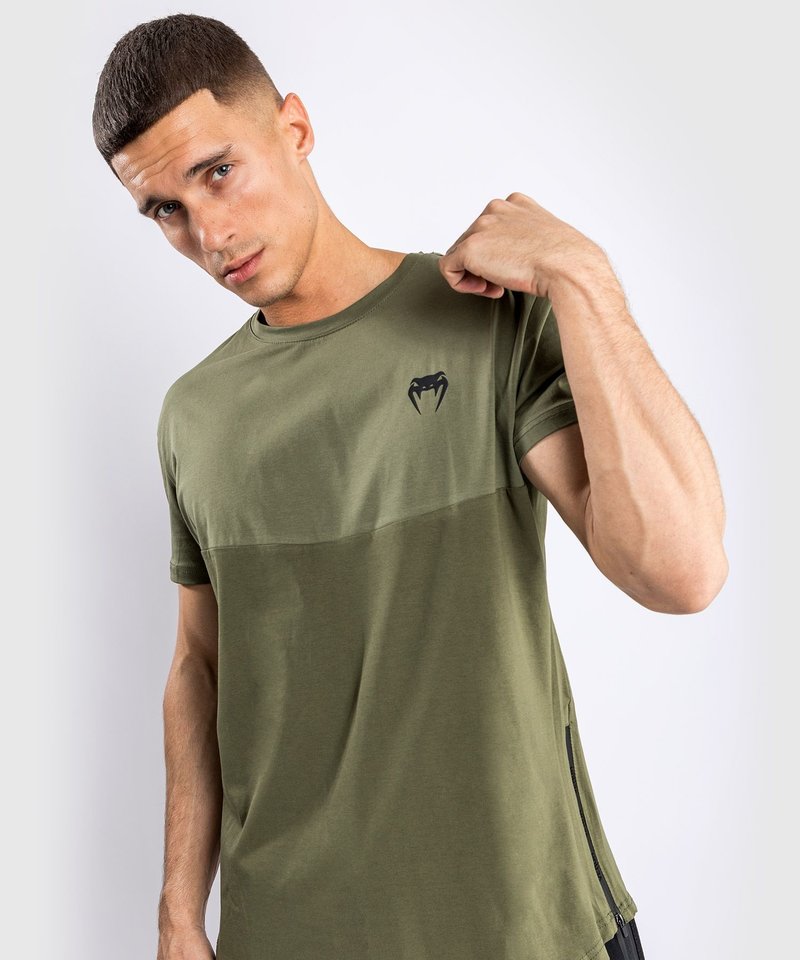 Venum Venum LASER Casual T-Shirt Baumwolle Khaki