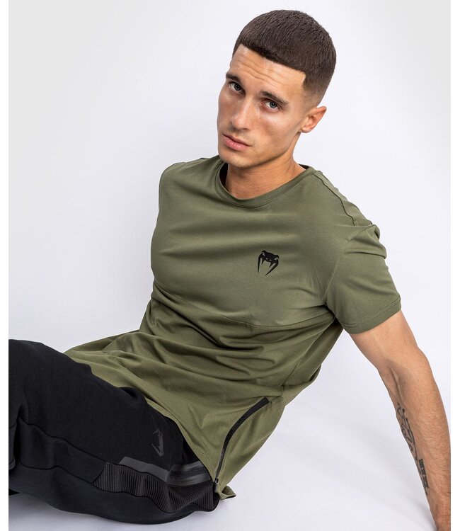 Venum LASER Casual T-Shirt Baumwolle Khaki