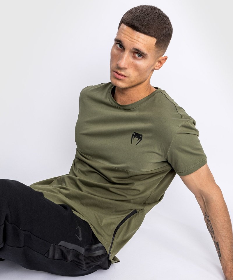 Venum Venum LASER Casual T-Shirt Baumwolle Khaki