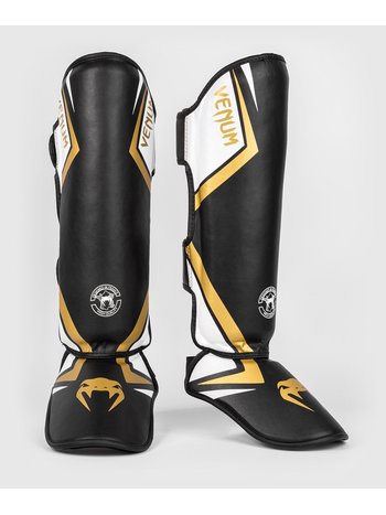 Venum Venum CONTENDER 2.0 Shin Guards Black White Gold