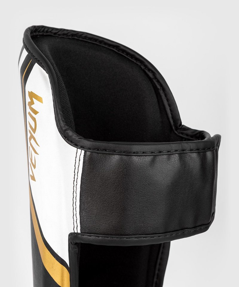 Venum Venum CONTENDER 2.0 Shin Guards Black White Gold