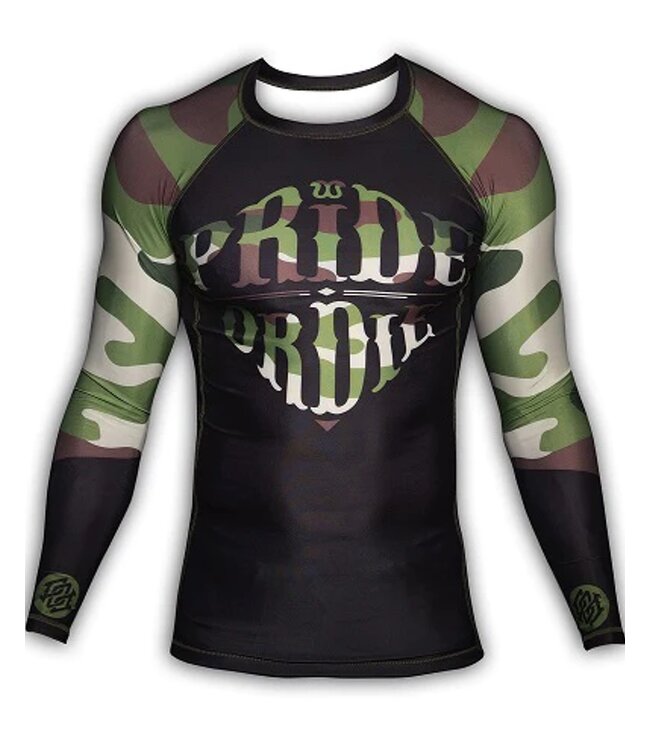 Pride or Die PRiDE or DiE RECKLESS Rash Guard Jungle Camo