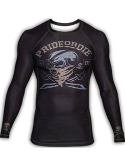 Pride or Die PRiDE or DiE Pirate Rashguard Langarm Schwarz