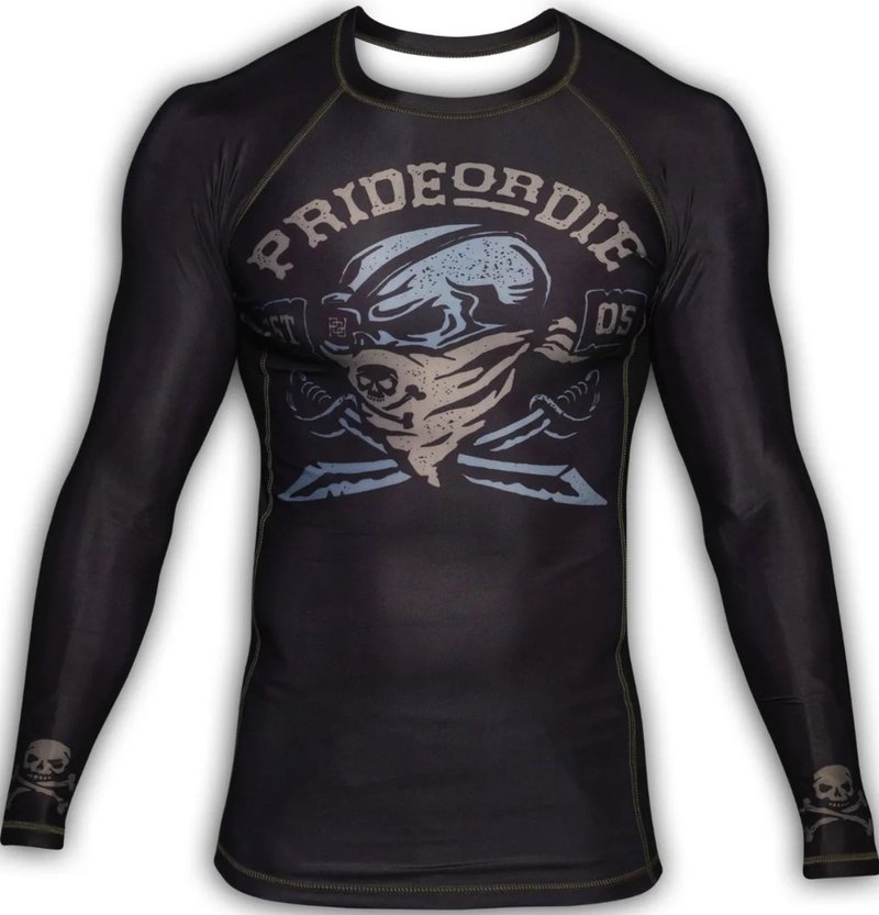 Pride or Die PRiDE of DiE Pirate Rash Guard