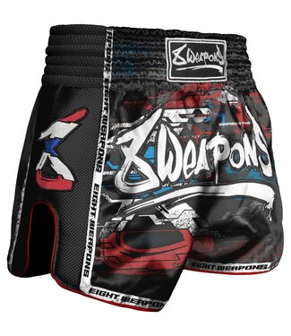 8 Weapons 8 WEAPONS Muay Thai Kickboks Short Cut Like a Blade