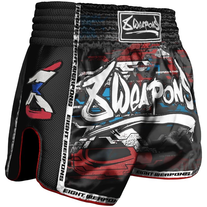 8 Weapons 8 WAPENS Muay Thai Shorts Cut Like a Blade