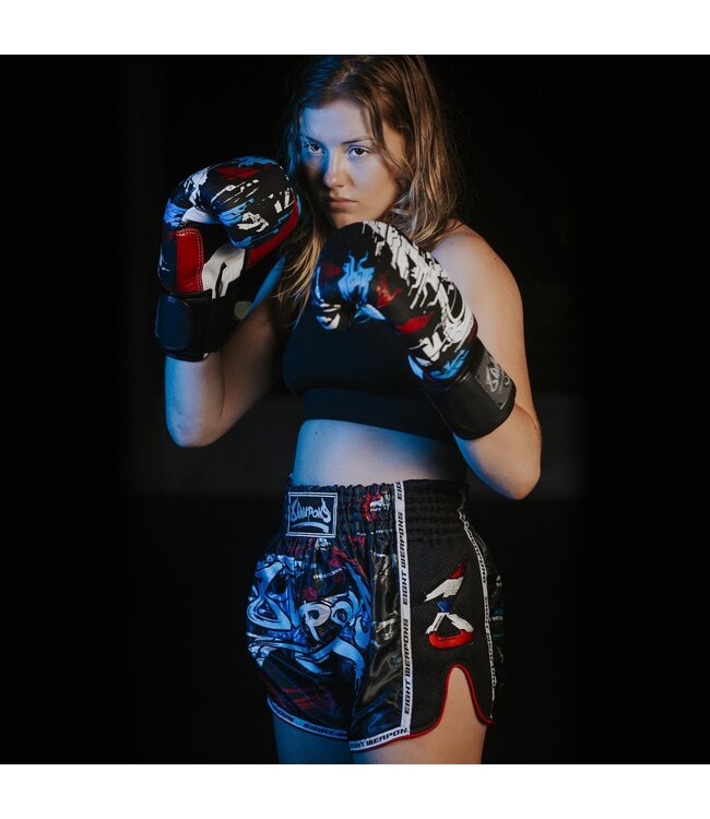 8 WEAPONS Muay Thai Shorts Cut Like a Blade