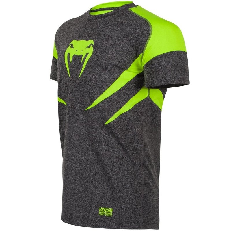 Venum Venum Predator Dry Tech T-Shirt Grau Gelb