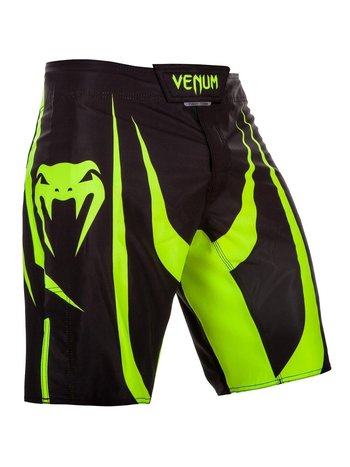 Venum Venum Predator X MMA Fight Short Black Yellow