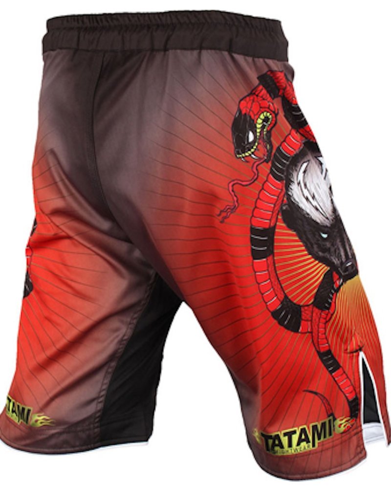 Tatami Fightwear Tatami Honey Badger BJJ Fightshorts No Gi Meerkatsu Artwork