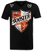 Booster V Neck Shield Vechtsport T Shirt Zwart