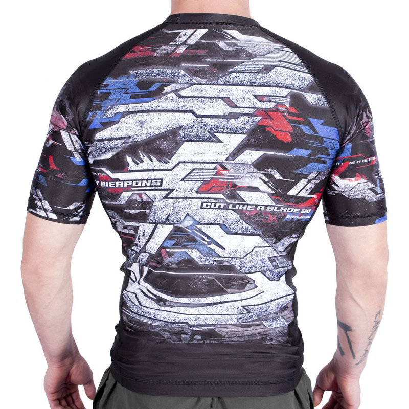 8 Weapons 8 WEAPONS Rashguard Kurzarm Cut like a Blade